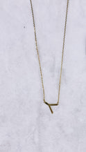 Load image into Gallery viewer, Must Have Gold Initial Necklace
