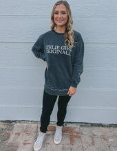 Load image into Gallery viewer, Girlie Girl Originals Logo Sweatshirt Black