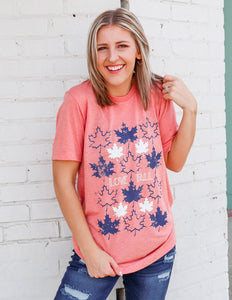 Love Fall Leaves Graphic Tee