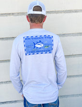 Load image into Gallery viewer, Southern Tide Under The Sea Men&#39;s Performance Long Sleeve Tee