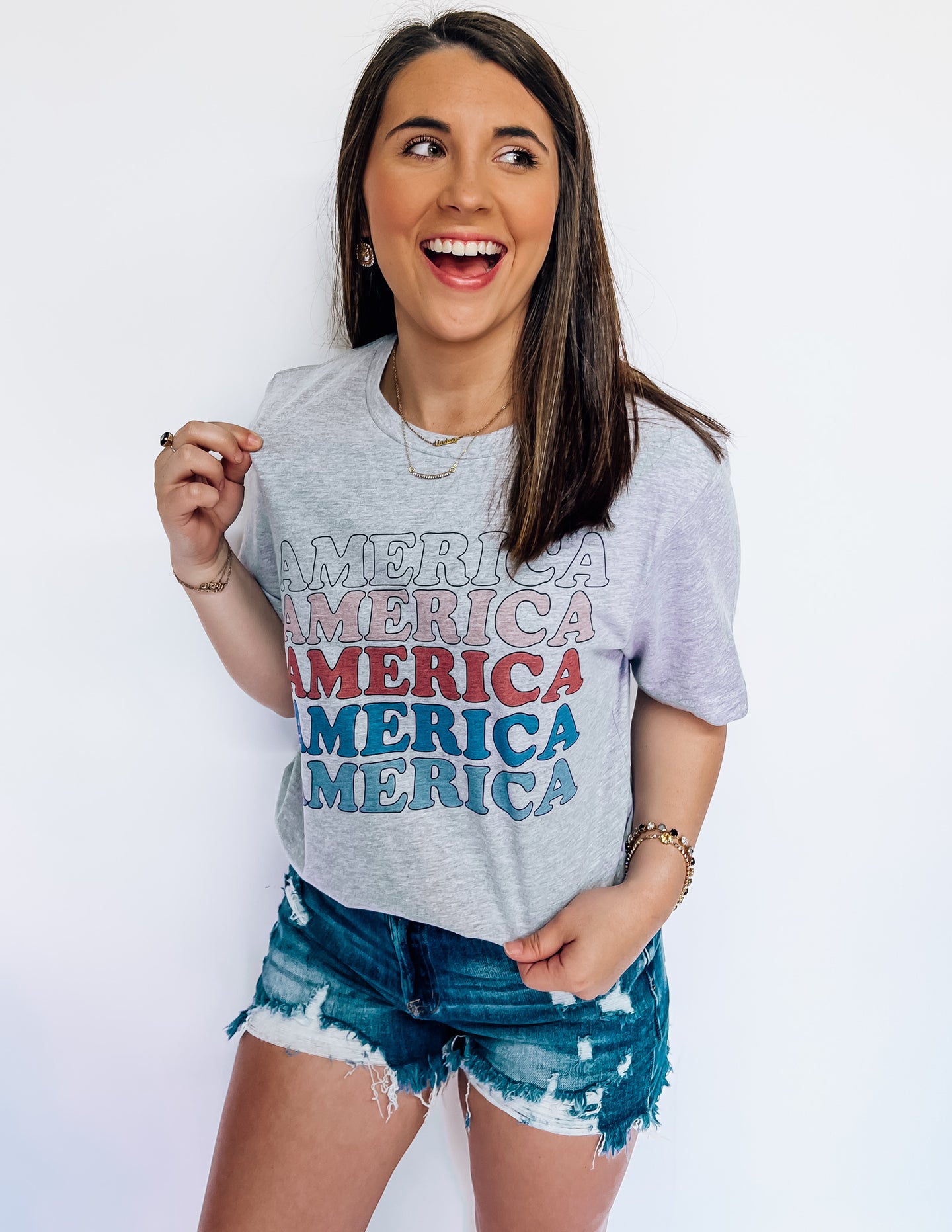 America America Graphic Tee