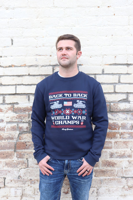 Rowdy Gentleman Holiday Crewneck Sweatshirt