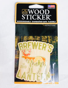 Brewer's Lantern Wood Stickers
