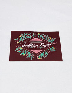 Southern Shirt Sticker