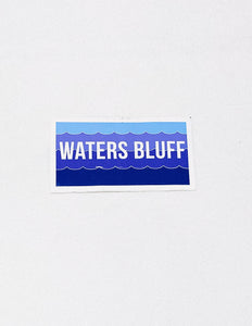 Waters Bluff Sticker