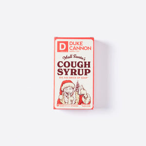 Duke Cannon Soap Mall Santa's Cough Syrup