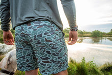 Load image into Gallery viewer, Burlebo Everyday Shorts Retro Camo Duck
