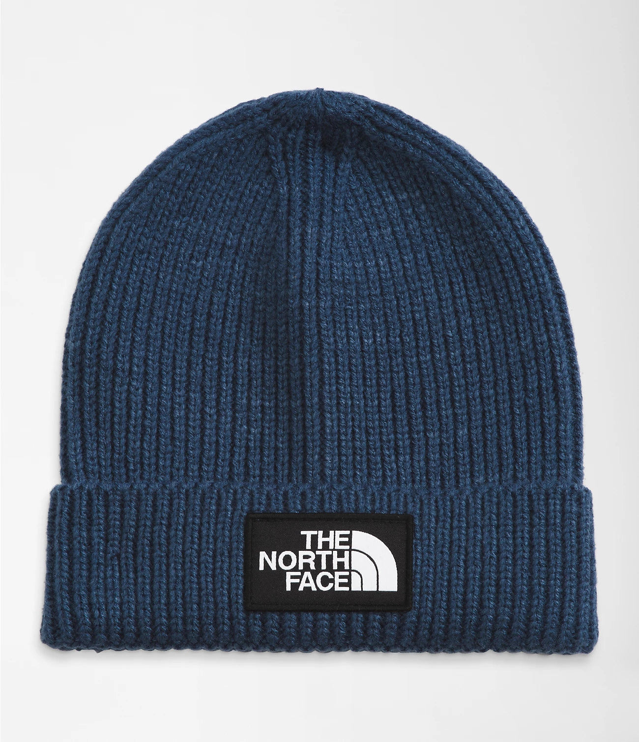 The North Face Kids’ Box Logo Cuffed Beanie Shady Blue
