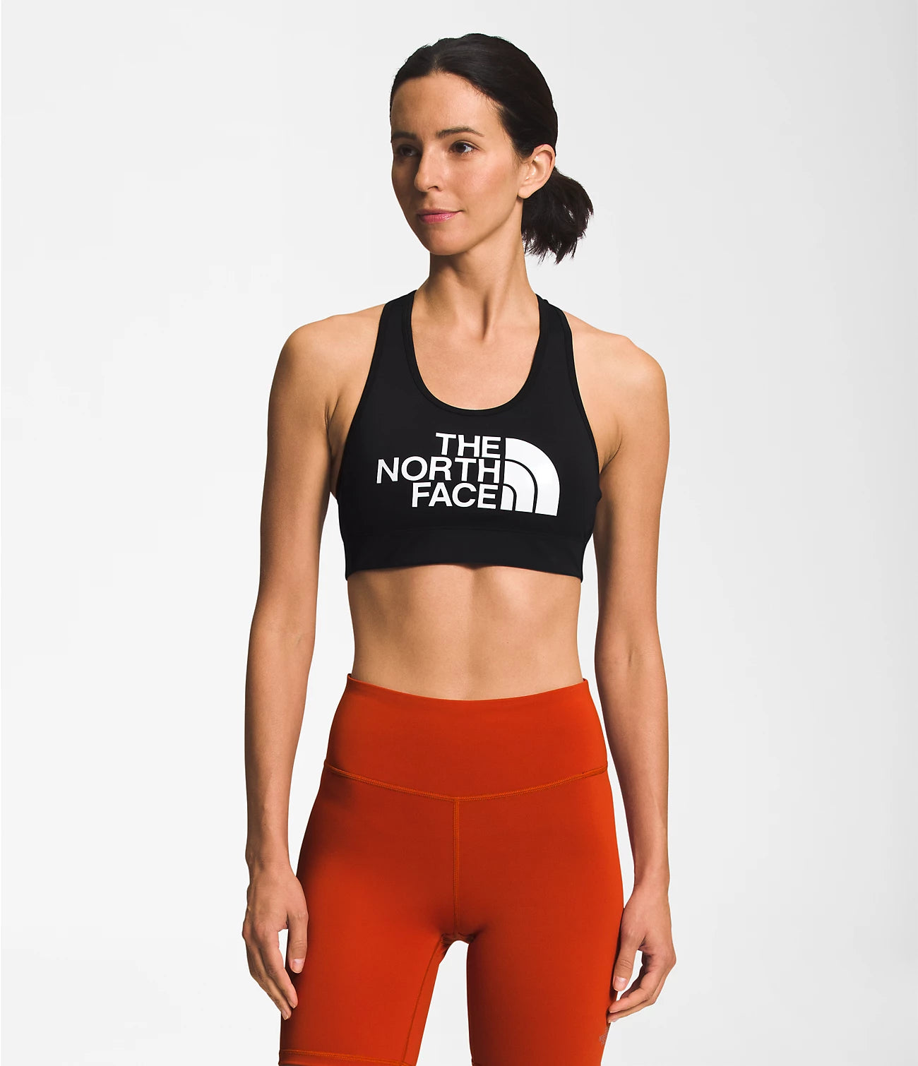 Black Elevation Sports Bra by The North Face on Sale