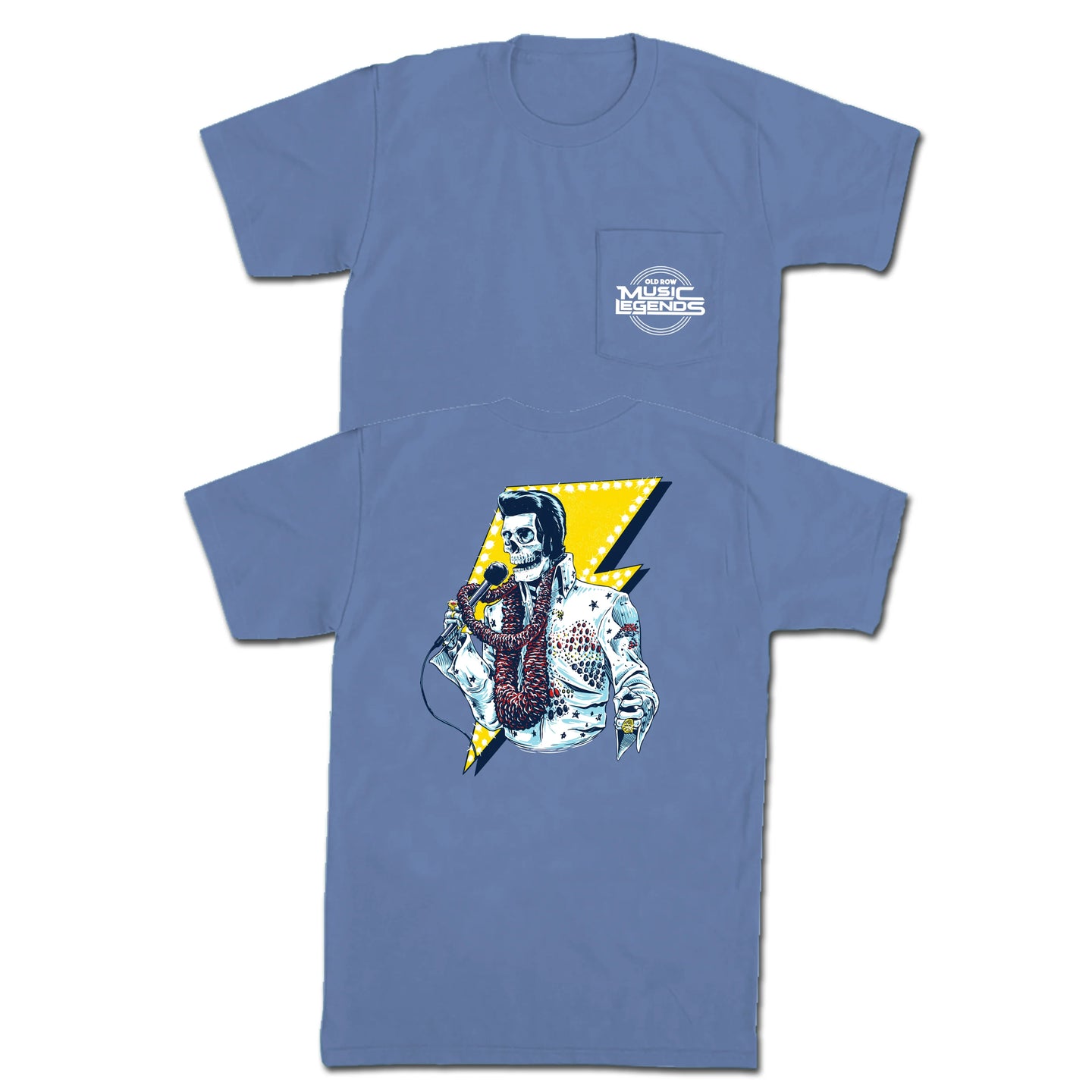 Old Row The Skelvis Pocket Tee