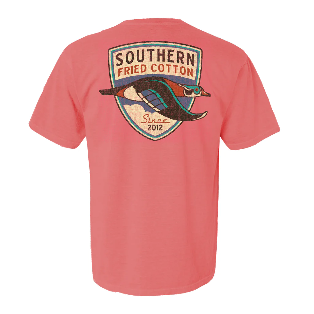 Southern Fried Cotton Duck Badge SS Tee