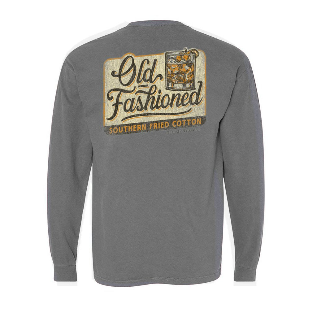 Southern Fried Cotton Old Fashioned LS Tee