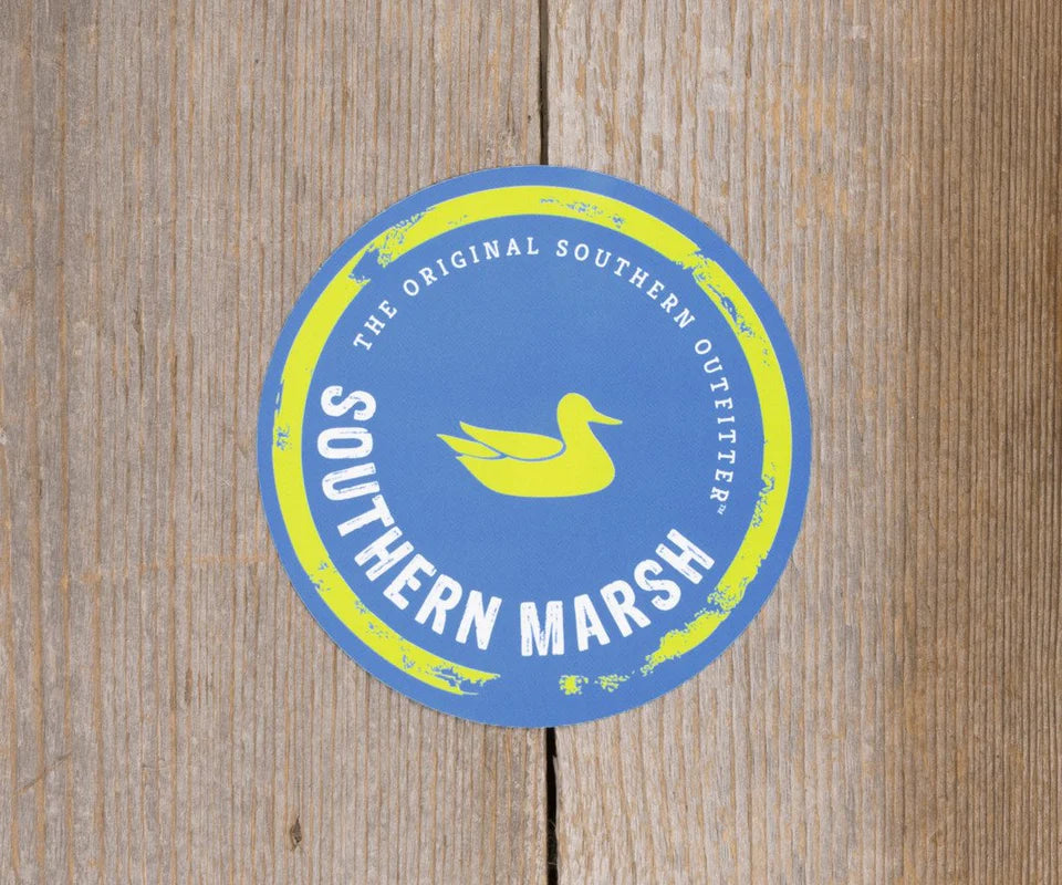 Southern Marsh Sticker - Breaker Blue