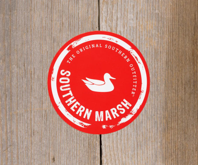 Southern Marsh Sticker - Red