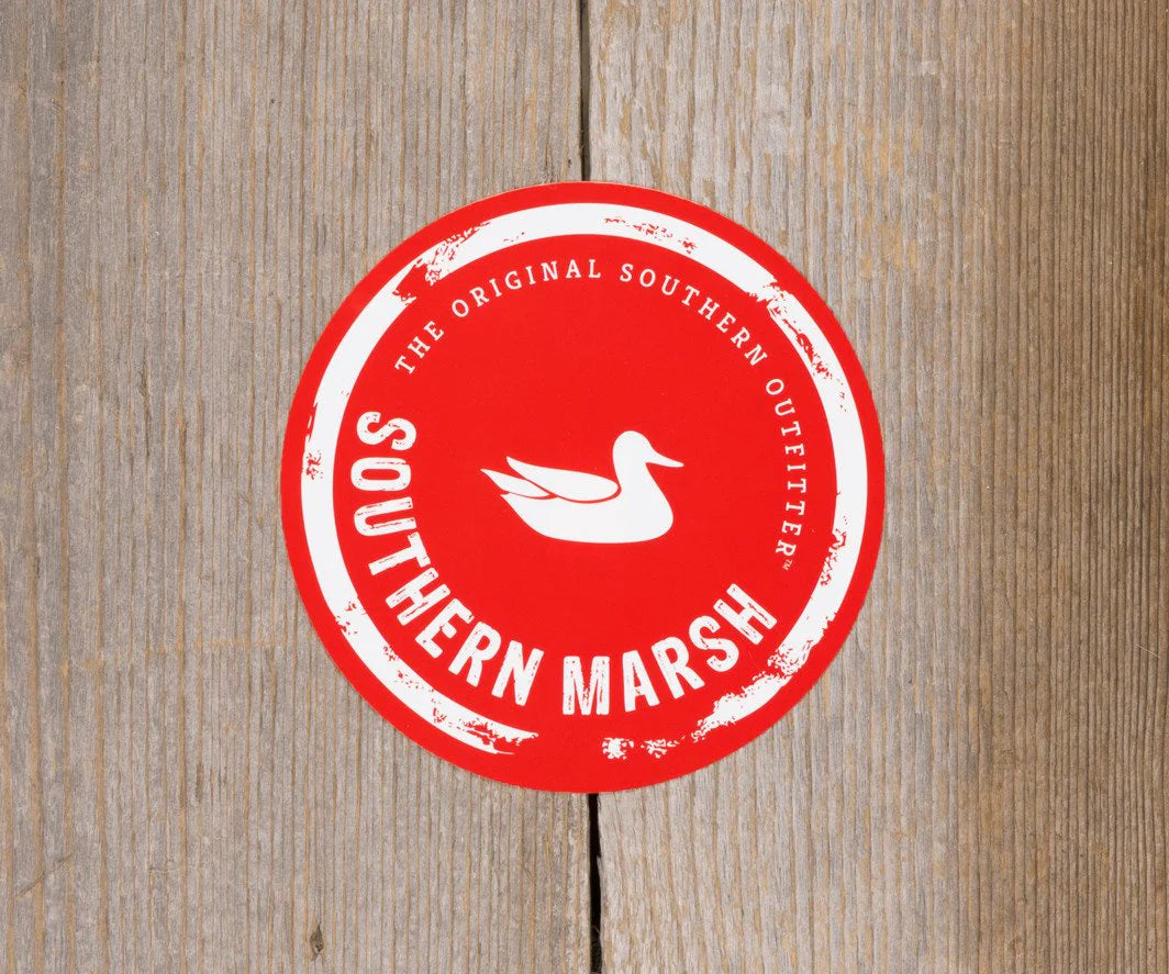 Southern Marsh Sticker - Red