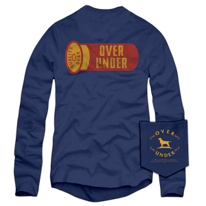 Over Under Simple Shot Shell Long Sleeve Tee