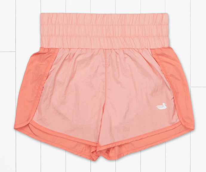 Southern Marsh Youth Lele Performance Short Peach & Camellia