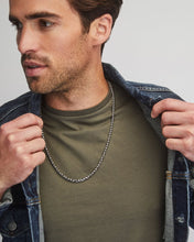 Load image into Gallery viewer, Kendra Scott Men’s Beck Rope Chain Necklace Oxidized Sterling Silver