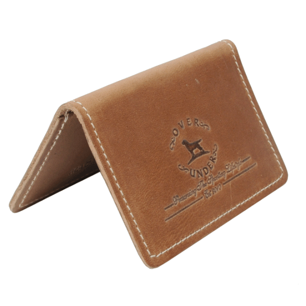 Over Under Horween Business Card Holder