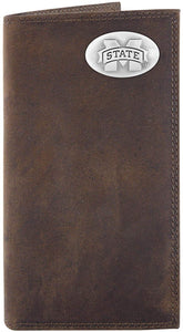 Leather Checkbook Wallet