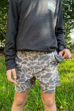 Load image into Gallery viewer, Burlebo Youth Classic Deer Camo Everyday Shorts