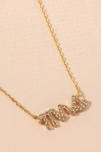 Load image into Gallery viewer, Mrs Script Necklace - Gold