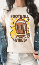Load image into Gallery viewer, Retro Football Vibes Graphic Tees