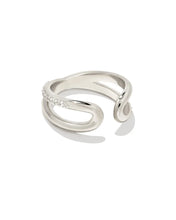 Load image into Gallery viewer, Kendra Scott Annie Infinity Ring Silver