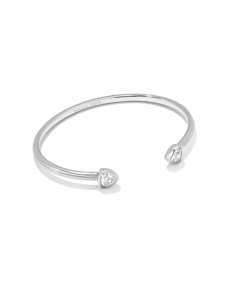 Kendra Scott Arden Cuff Bracelet - Silver White