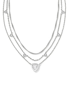 Kendra Scott Arden Multi Strand Necklace - Silver