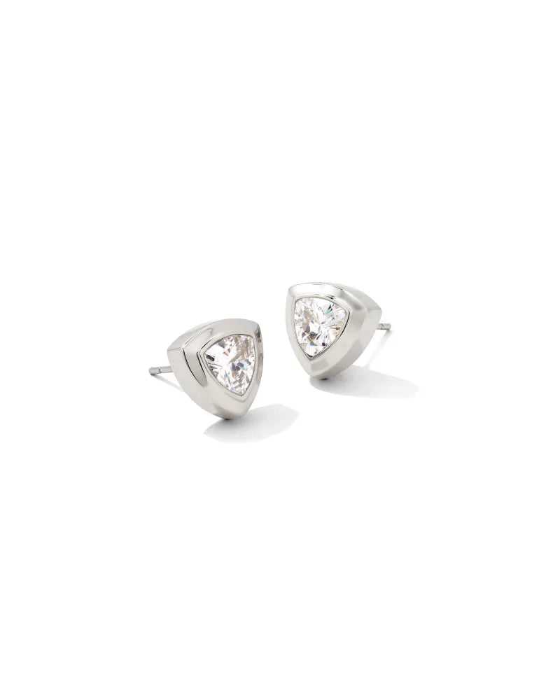 Kendra Scott Arden Earrings - Silver White