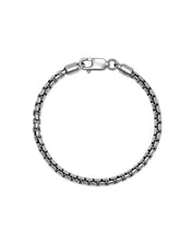 Load image into Gallery viewer, Kendra Scott Men’s Beck Round Box Chain Bracelet Oxidized Sterling Silver