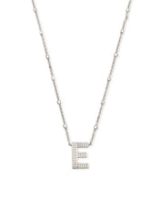 Load image into Gallery viewer, Letter Pendant Necklace - Silver