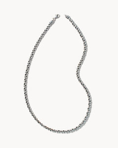 Kendra Scott Men’s Beck Rope Chain Necklace Oxidized Sterling Silver