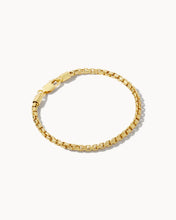 Load image into Gallery viewer, Kendra Scott Men’s Beck Round Box Chain Bracelet in 18k Gold Vermeil