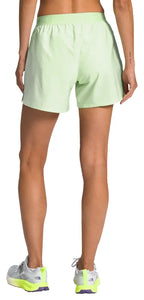 The North Face Women's Wander Shorts Lime Cream