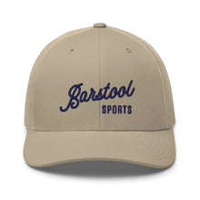 Load image into Gallery viewer, Barstool Sports Script Trucker Hat - Khaki