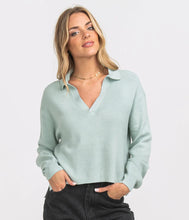 Load image into Gallery viewer, Southern Shirt Women&#39;s Knit Polo Sweater