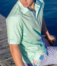Load image into Gallery viewer, Southern Shirt Co. Men&#39;s Grayton Heather Polo Reef