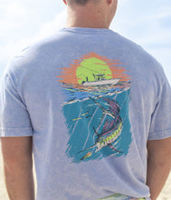 Load image into Gallery viewer, Southern Shirt Men&#39;s Sailfish Sunset SS Tee